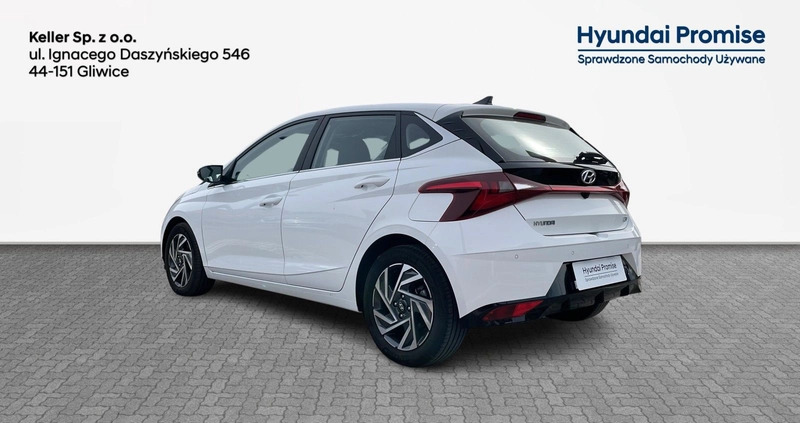 Hyundai i20 cena 77900 przebieg: 12911, rok produkcji 2023 z Górzno małe 436